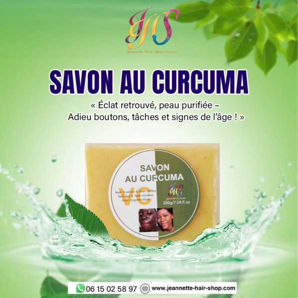 Savon curcuma vitamine C