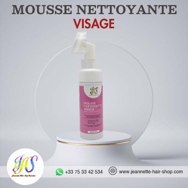 Mousse nettoyante éclaircissante