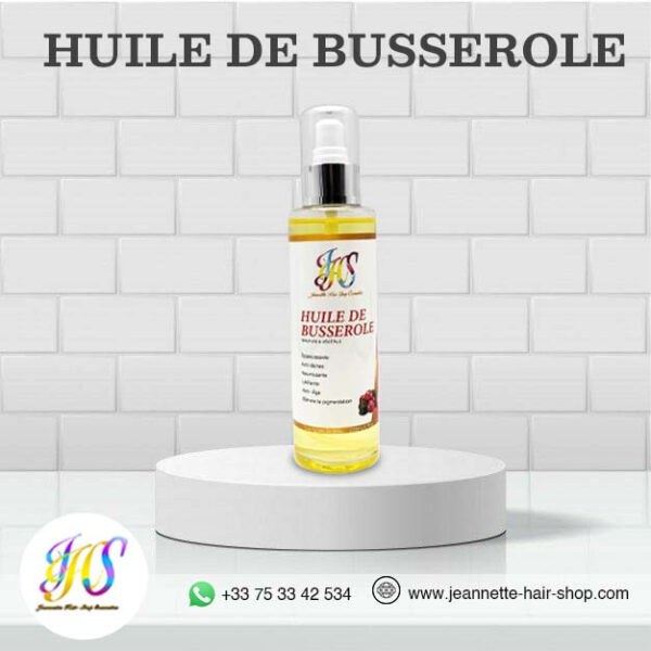 Huile de busserole Éclaircissante