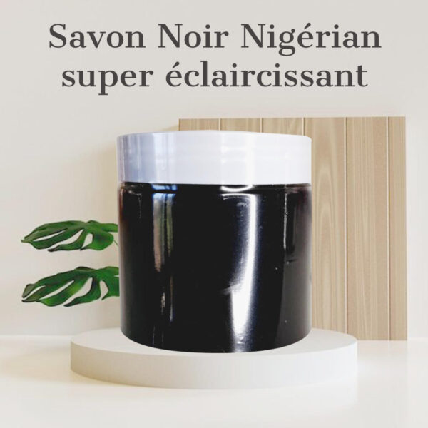 Savon Noir Du Nigeria Super éclaircissant