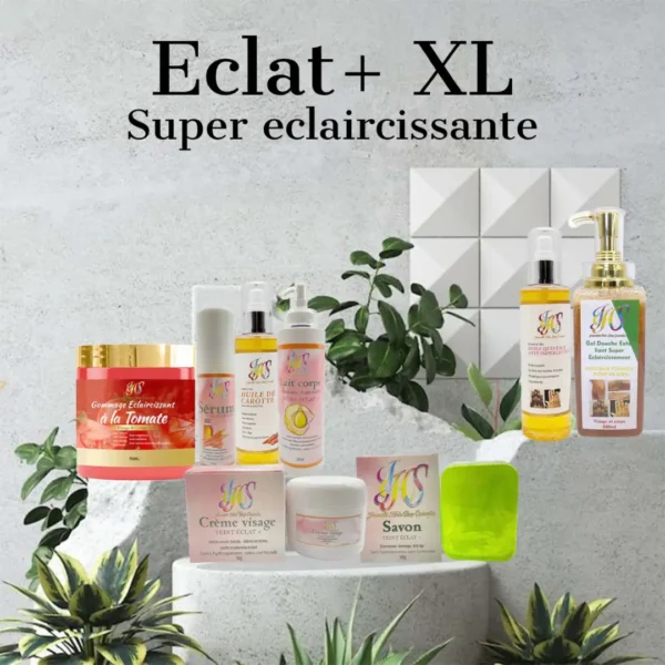 Gamme eclat+ XL super éclaircissante