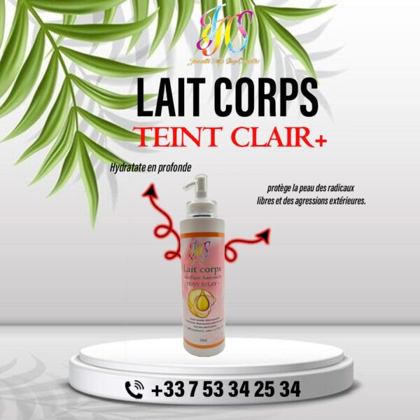 Lait corps teint éclat+