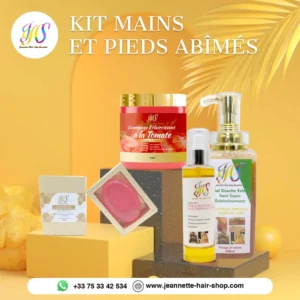 Kit mains et pieds abimes