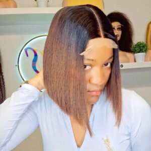 Perruque Iyana – 10" | Fermeture 2x6 | Cheveux vietnamiens Raw